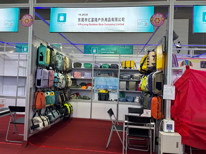 Ghlac Dongguan Yifulong Outdoor Products Co., Ltd páirt sa 137ú-138ú Canton Fair