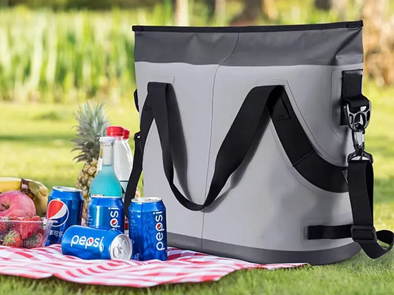 Ról na málaí pacáiste oighir sa champáil